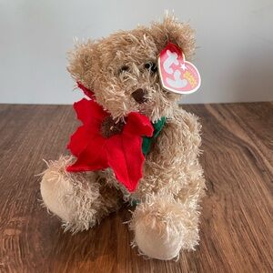 3 FOR $25: Authentic TY Beanie Babies 2005 Holiday Teddy the Bear, 2004. NWT
